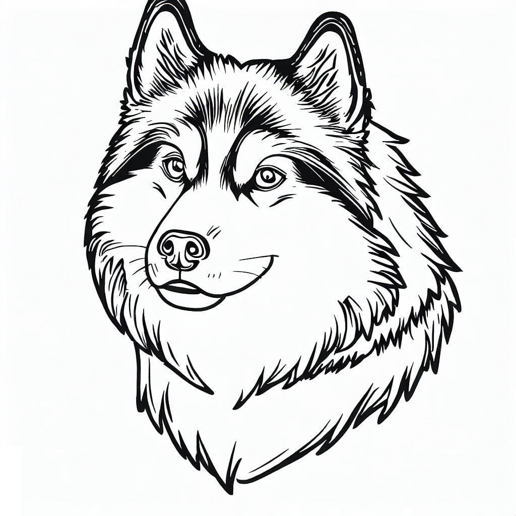 Dibujo gratuito Husky #189109 de la coleccion Animales para imprimir Dibujo gratuito Husky #189109 de la coleccion Animales para imprimir