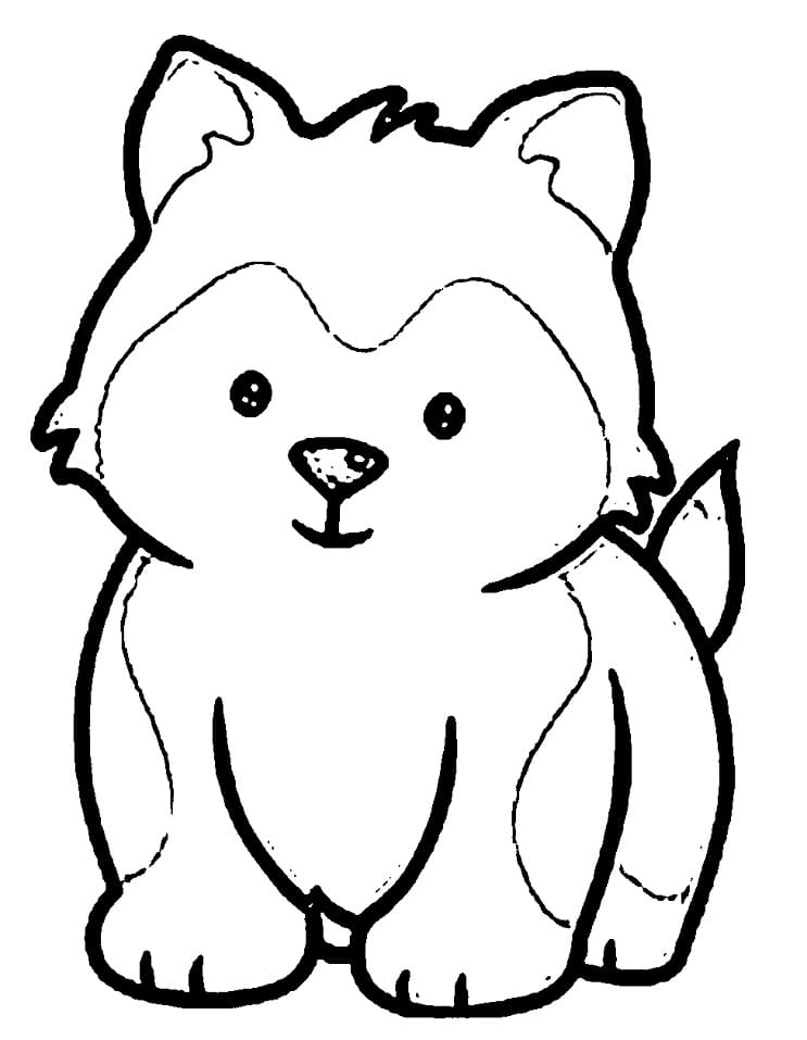 Dibujo gratuito Husky #189131 de la coleccion Animales para imprimir Dibujo gratuito Husky #189131 de la coleccion Animales para imprimir