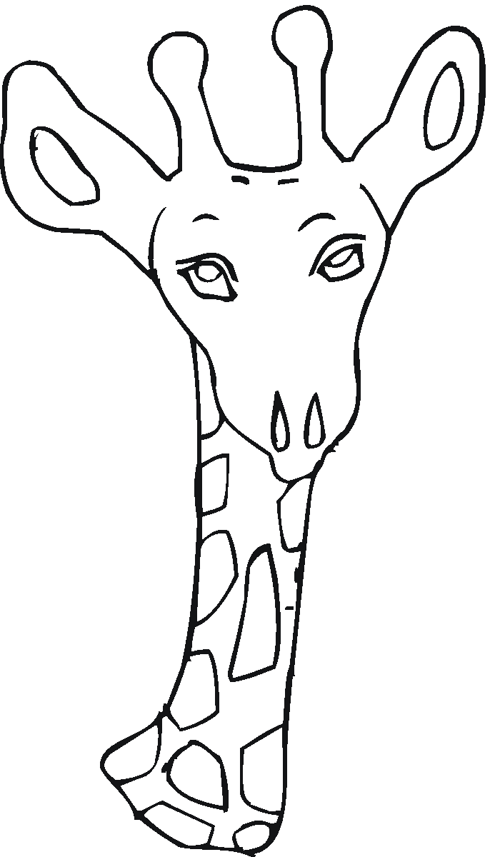 Dibujo para colorear: Jirafa (Animales) #7375 - Dibujos para Colorear e Imprimir Gratis