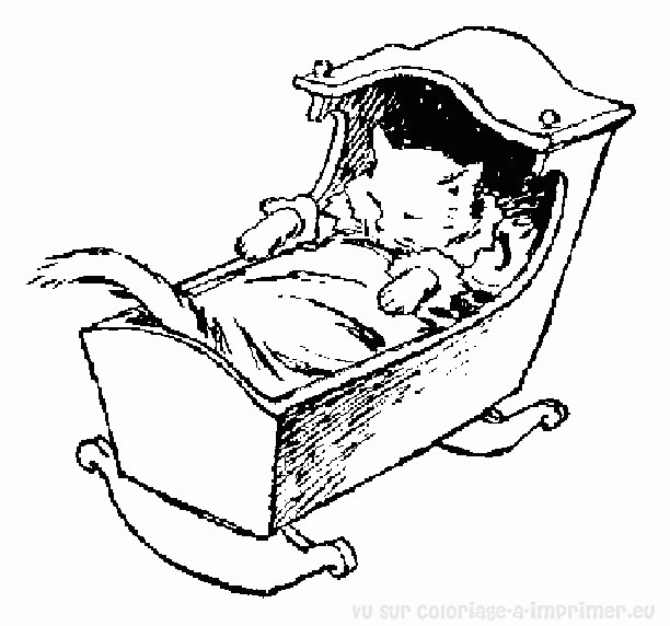 Dibujo para colorear: Kitten (Animales) #18128 - Dibujos para Colorear e Imprimir Gratis