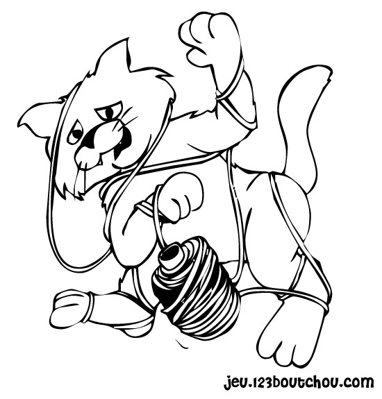 Dibujo para colorear: Kitten (Animales) #18178 - Dibujos para Colorear e Imprimir Gratis