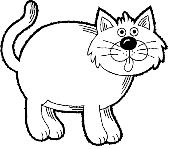 Dibujo para colorear: Kitten (Animales) #18192 - Dibujos para Colorear e Imprimir Gratis