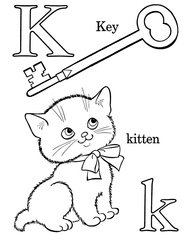 Dibujo para colorear: Kitten (Animales) #18193 - Dibujos para Colorear e Imprimir Gratis