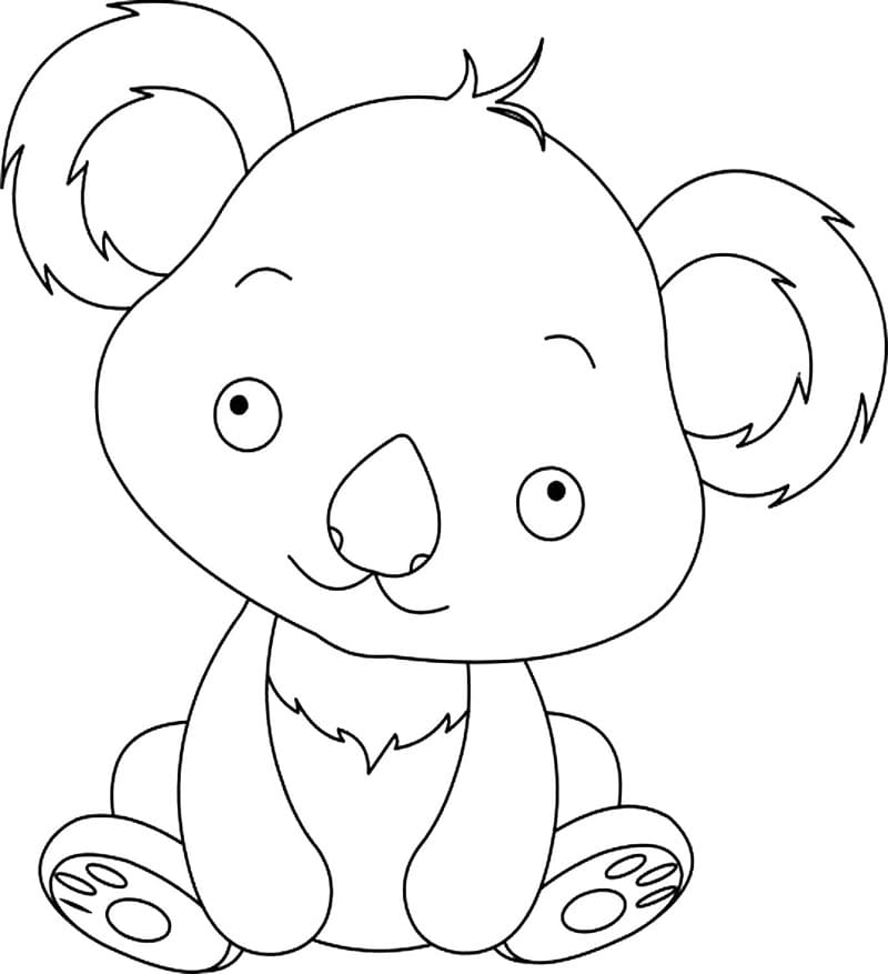 Dibujo gratuito Koala #178765 de la coleccion Animales para imprimir Dibujo gratuito Koala #178765 de la coleccion Animales para imprimir