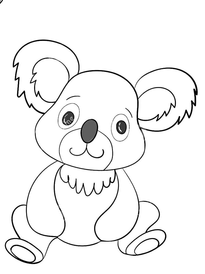 Dibujo gratuito Koala #178766 de la coleccion Animales para imprimir