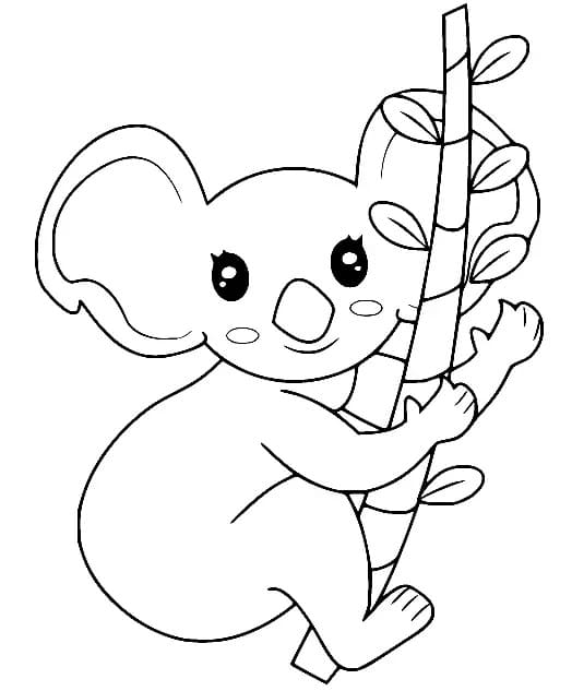 Dibujo gratuito Koala #178772 de la coleccion Animales para imprimir