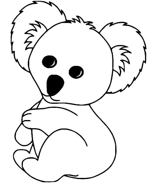 Dibujo gratuito Koala #178777 de la coleccion Animales para imprimir