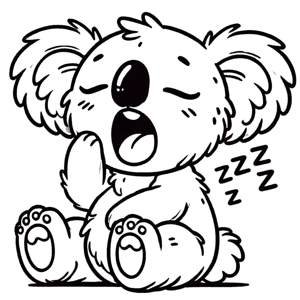 Dibujo gratuito Koala #217744 de la coleccion Animales para imprimir Dibujo gratuito Koala #217744 de la coleccion Animales para imprimir