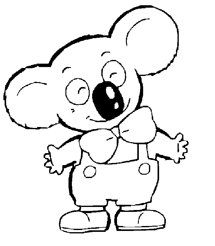 Dibujo para colorear: Koala (Animales) #9364 - Dibujos para Colorear e Imprimir Gratis