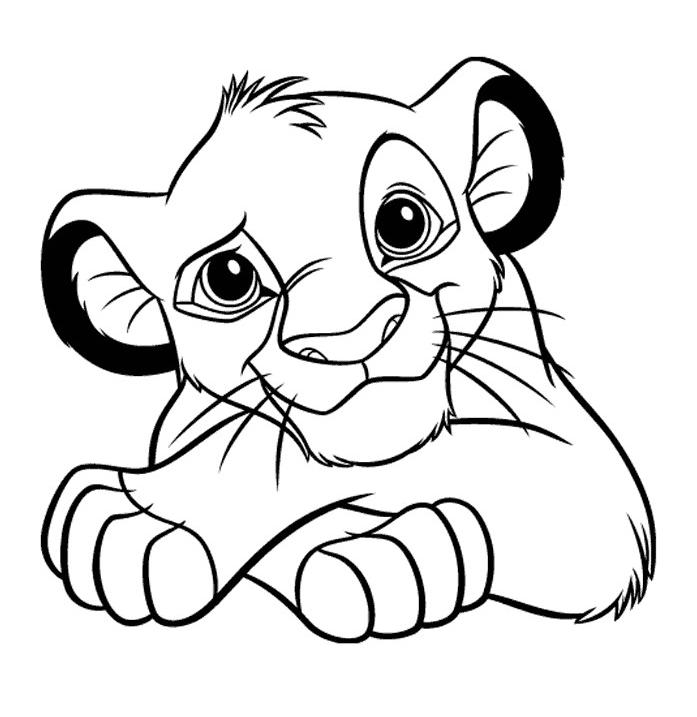 Dibujo para colorear: León (Animales) #10266 - Dibujos para Colorear e Imprimir Gratis