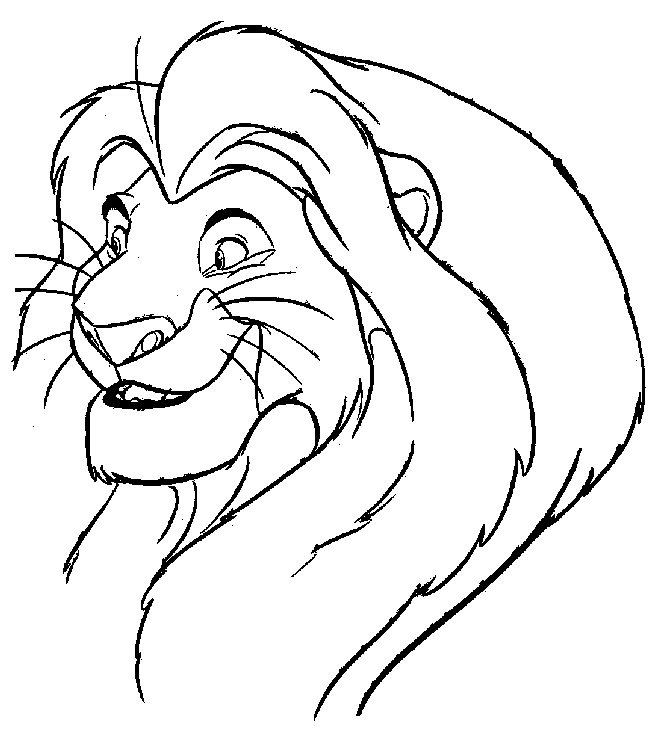 Dibujo para colorear: León (Animales) #10275 - Dibujos para Colorear e Imprimir Gratis