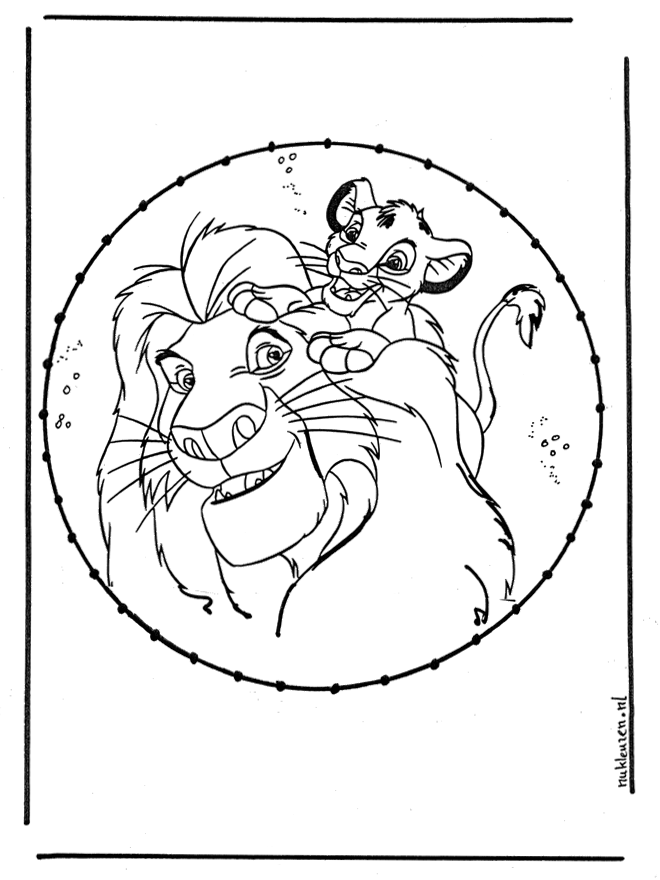 Dibujo para colorear: León (Animales) #10364 - Dibujos para Colorear e Imprimir Gratis