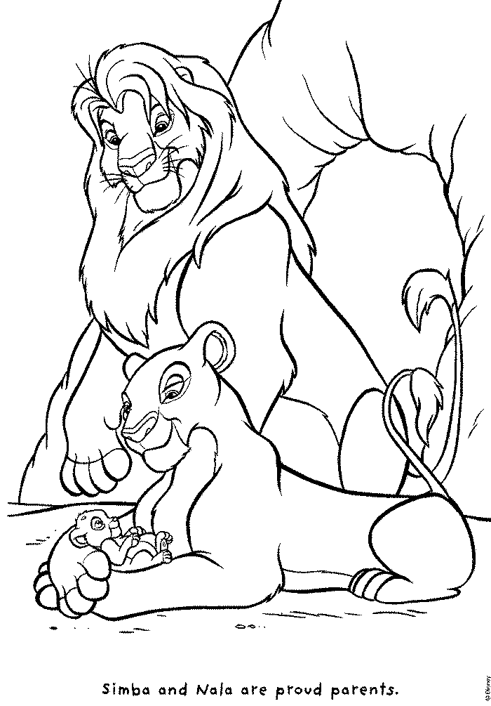 Dibujo para colorear: León (Animales) #10371 - Dibujos para Colorear e Imprimir Gratis