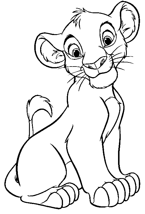 Dibujo para colorear: León (Animales) #10389 - Dibujos para Colorear e Imprimir Gratis