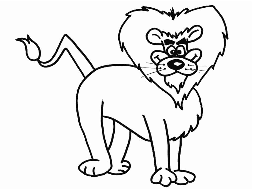 Dibujo gratuito León #174892 de la coleccion Animales para imprimir