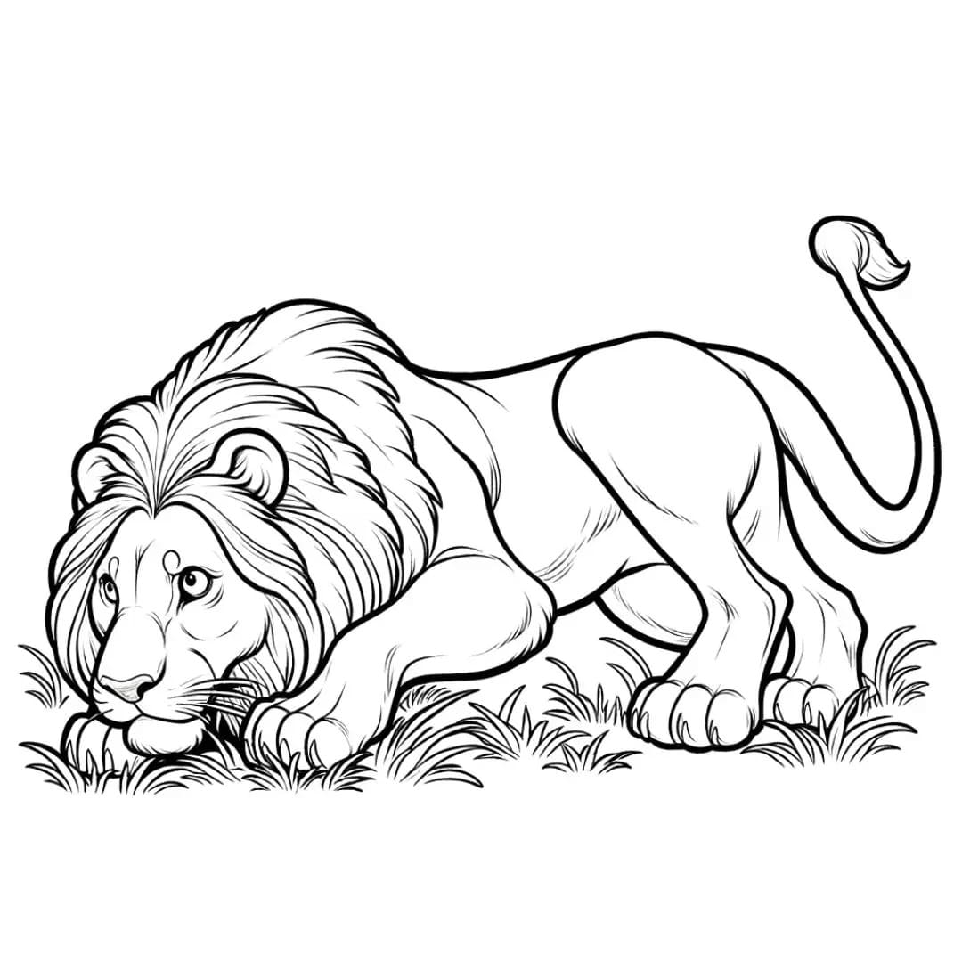 Dibujo gratuito León #215476 de la coleccion Animales para imprimir