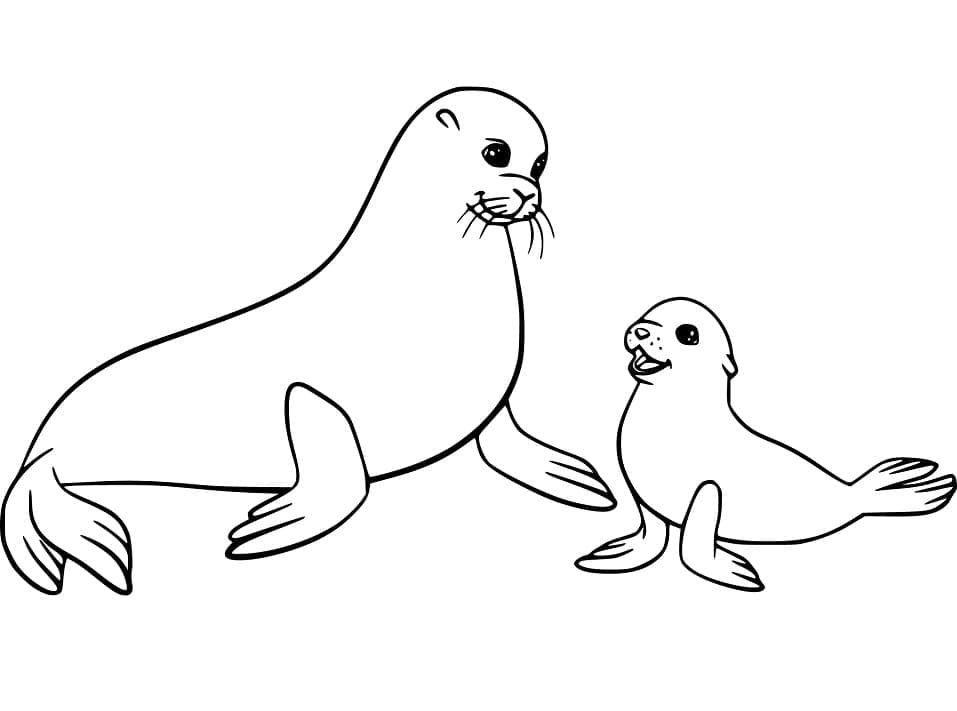 Dibujo gratuito León Marino #192529 de la coleccion Animales para imprimir
