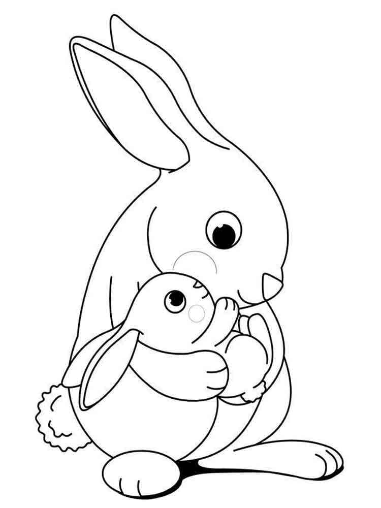 Dibujo gratuito Liebre #209021 de la coleccion Animales para imprimir