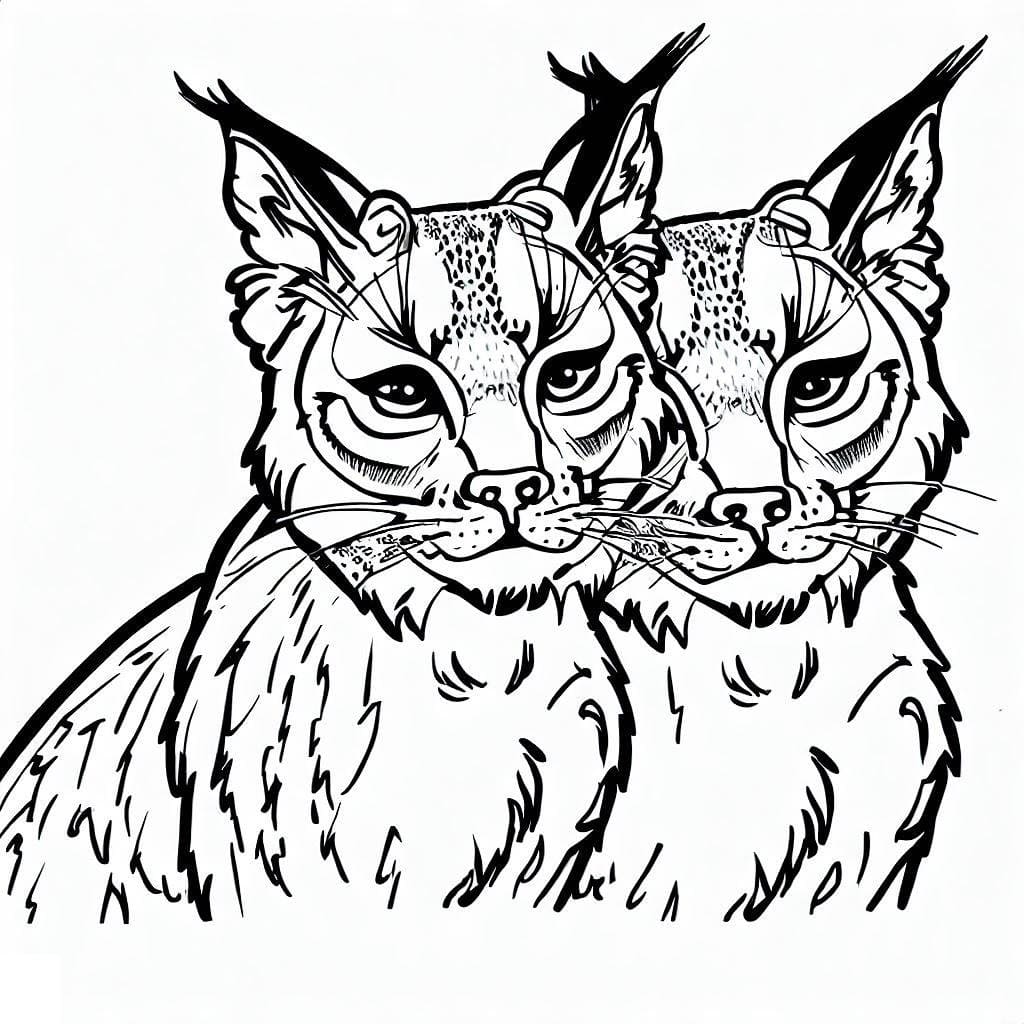 Dibujo gratuito Lince #189215 de la coleccion Animales para imprimir Dibujo gratuito Lince #189215 de la coleccion Animales para imprimir
