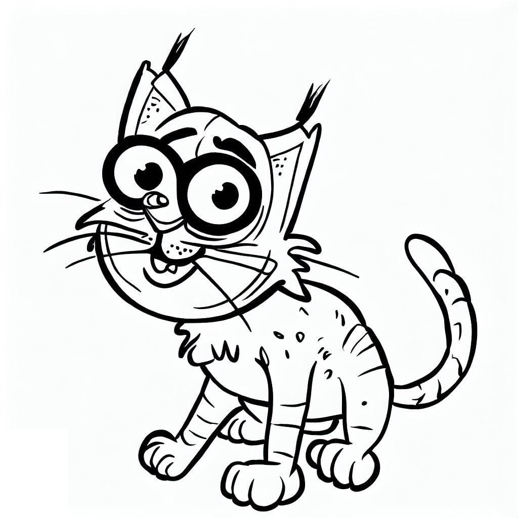Dibujo gratuito Lince #189219 de la coleccion Animales para imprimir