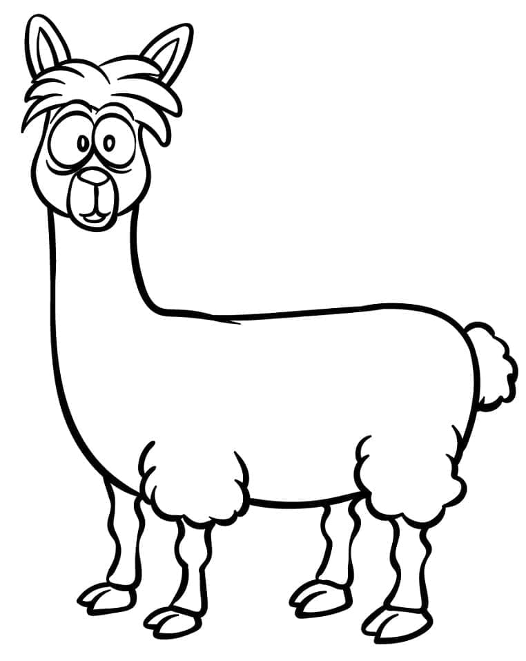 Dibujo gratuito Llama #179542 de la coleccion Animales para imprimir Dibujo gratuito Llama #179542 de la coleccion Animales para imprimir