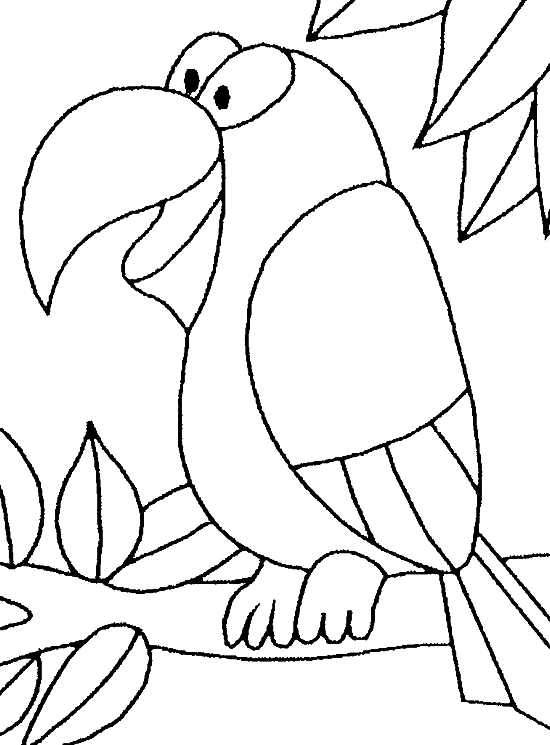Dibujo gratuito Loro #16079 de la coleccion Animales para imprimir