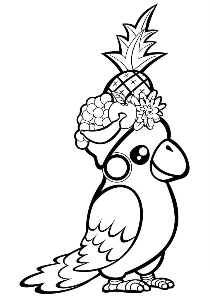 Dibujo gratuito Loro #179090 de la coleccion Animales para imprimir