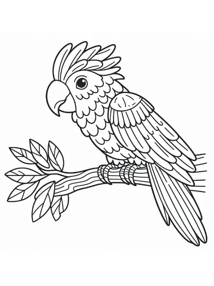 Dibujo gratuito Loro #217781 de la coleccion Animales para imprimir Dibujo gratuito Loro #217781 de la coleccion Animales para imprimir
