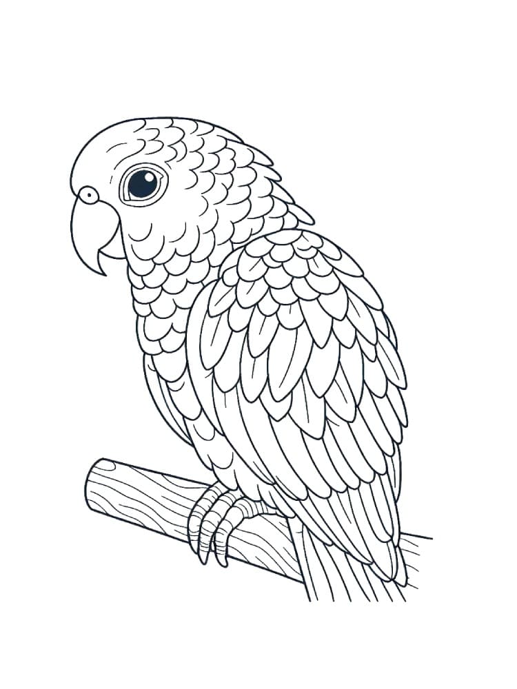 Dibujo gratuito Loro #217790 de la coleccion Animales para imprimir