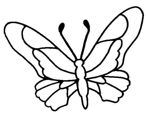 Dibujo para colorear: Mariposa (Animales) #15683 - Dibujos para Colorear e Imprimir Gratis