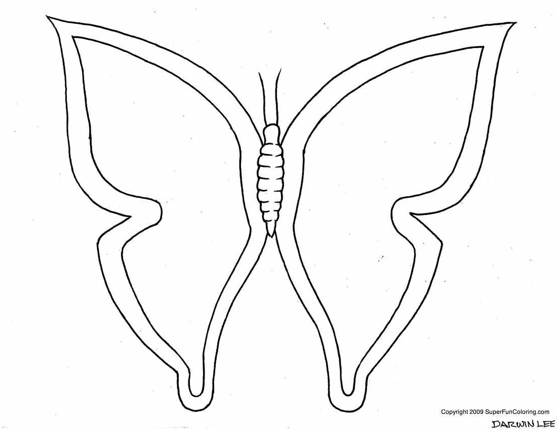 Dibujo para colorear: Mariposa (Animales) #15700 - Dibujos para Colorear e Imprimir Gratis