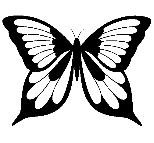 Dibujo para colorear: Mariposa (Animales) #15742 - Dibujos para Colorear e Imprimir Gratis