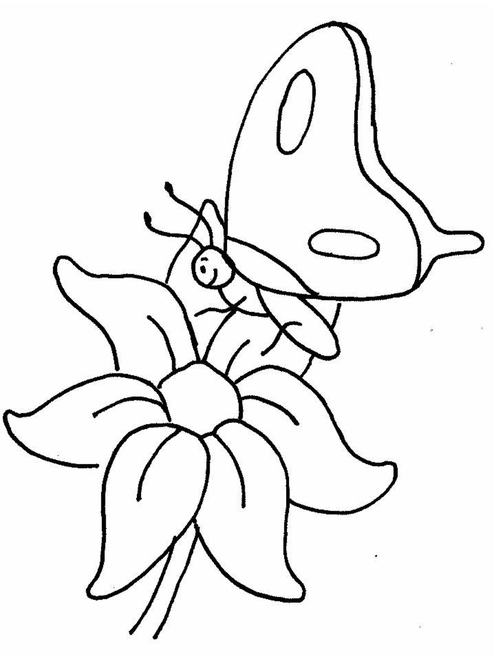 Dibujo para colorear: Mariposa (Animales) #15826 - Dibujos para Colorear e Imprimir Gratis