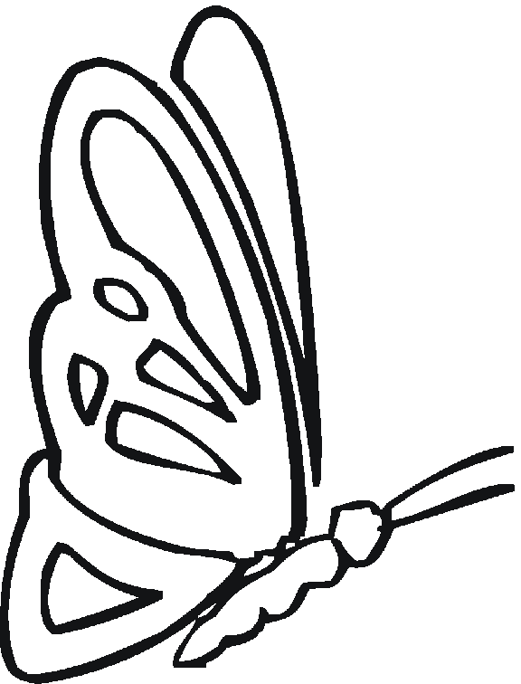 Dibujo para colorear: Mariposa (Animales) #15840 - Dibujos para Colorear e Imprimir Gratis