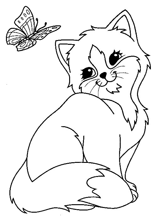 Dibujo para colorear: Mariposa (Animales) #15855 - Dibujos para Colorear e Imprimir Gratis