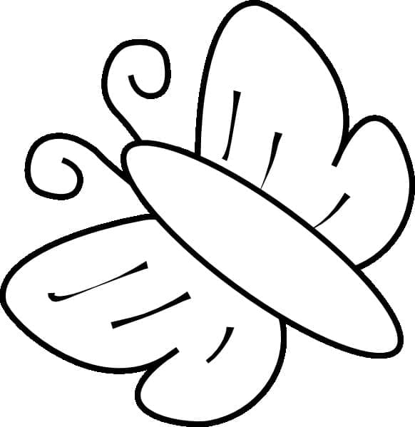 Dibujo gratuito Mariposa #175109 de la coleccion Animales para imprimir