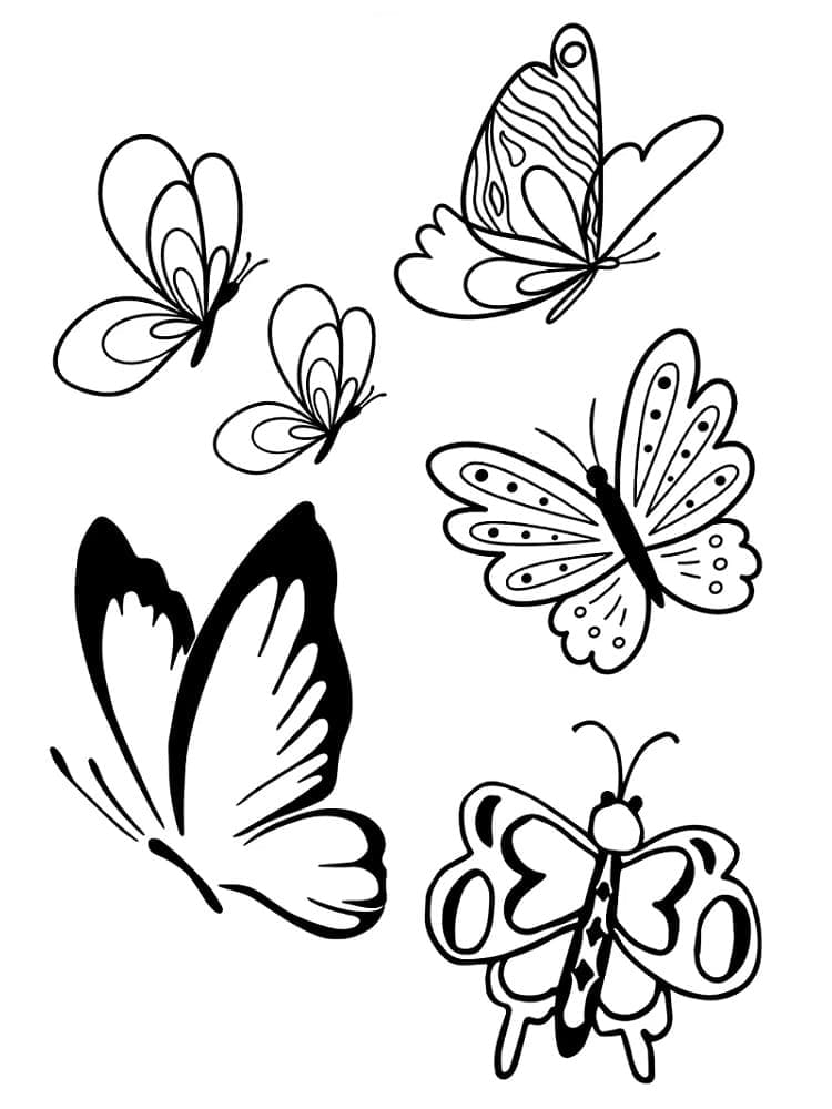 Dibujo gratuito Mariposa #215720 de la coleccion Animales para imprimir Dibujo gratuito Mariposa #215720 de la coleccion Animales para imprimir