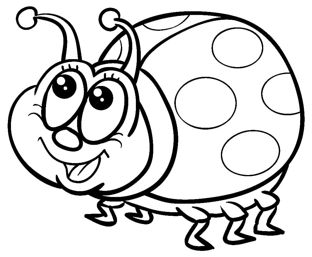 Dibujo gratuito Mariquita #177694 de la coleccion Animales para imprimir