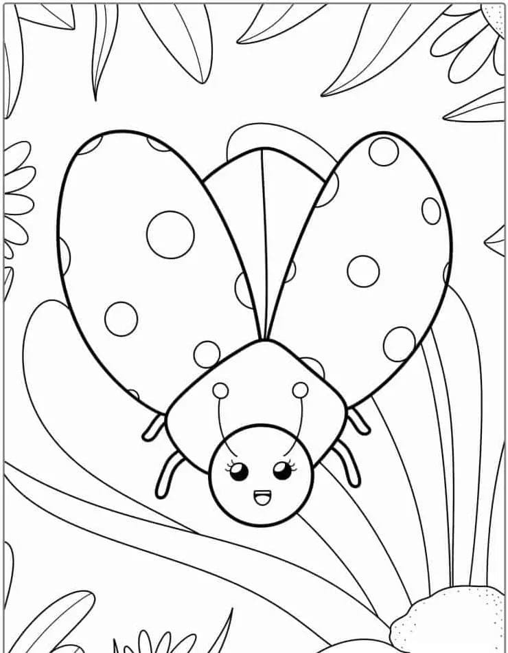 Dibujo gratuito Mariquita #217601 de la coleccion Animales para imprimir Dibujo gratuito Mariquita #217601 de la coleccion Animales para imprimir