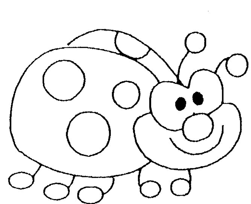 Dibujo para colorear: Mariquita (Animales) #3398 - Dibujos para Colorear e Imprimir Gratis