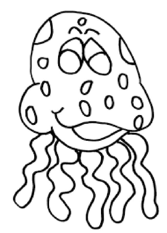 Dibujo gratuito Medusa #208787 de la coleccion Animales para imprimir