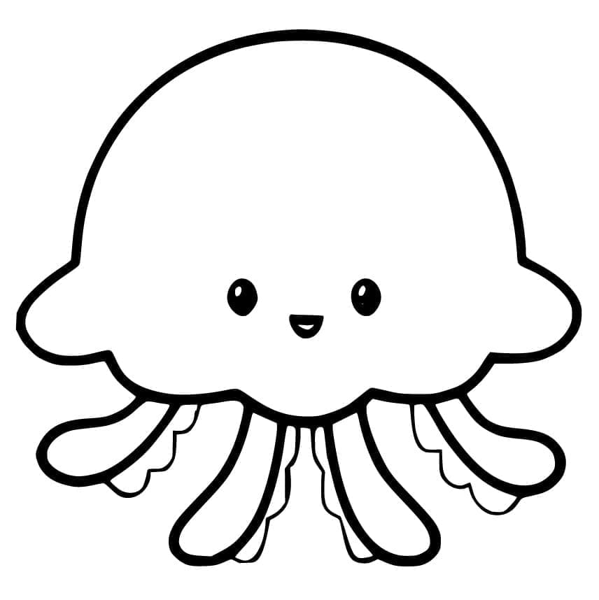 Dibujo gratuito Medusa #208803 de la coleccion Animales para imprimir