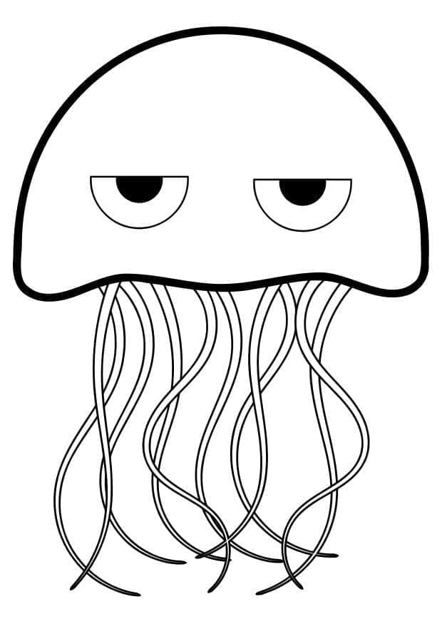 Dibujo gratuito Medusa #208808 de la coleccion Animales para imprimir