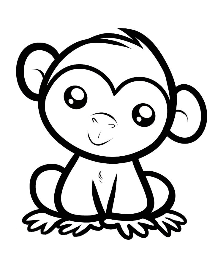 Como dibujar un mono paso a paso 8  PintayCreaoverblogcom
