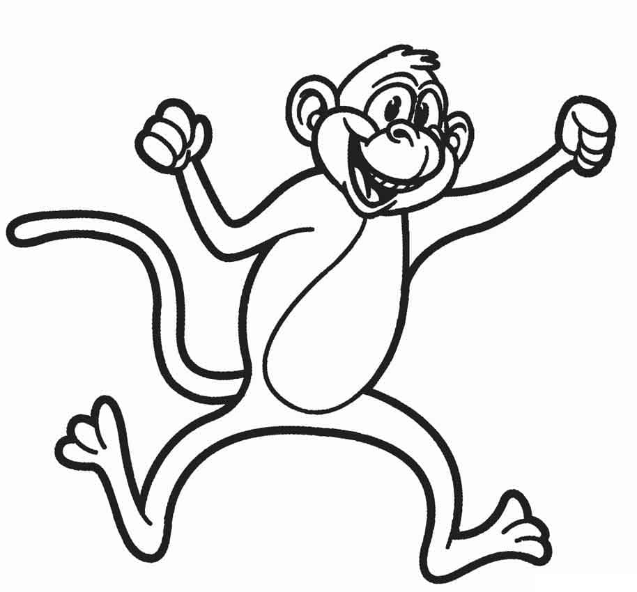 Dibujo gratuito Mono #216790 de la coleccion Animales para imprimir