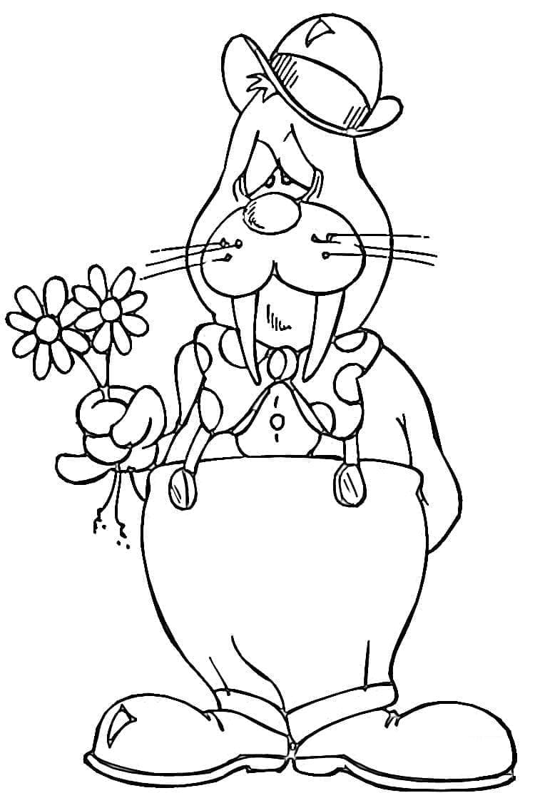 Dibujo gratuito Morsa #208667 de la coleccion Animales para imprimir