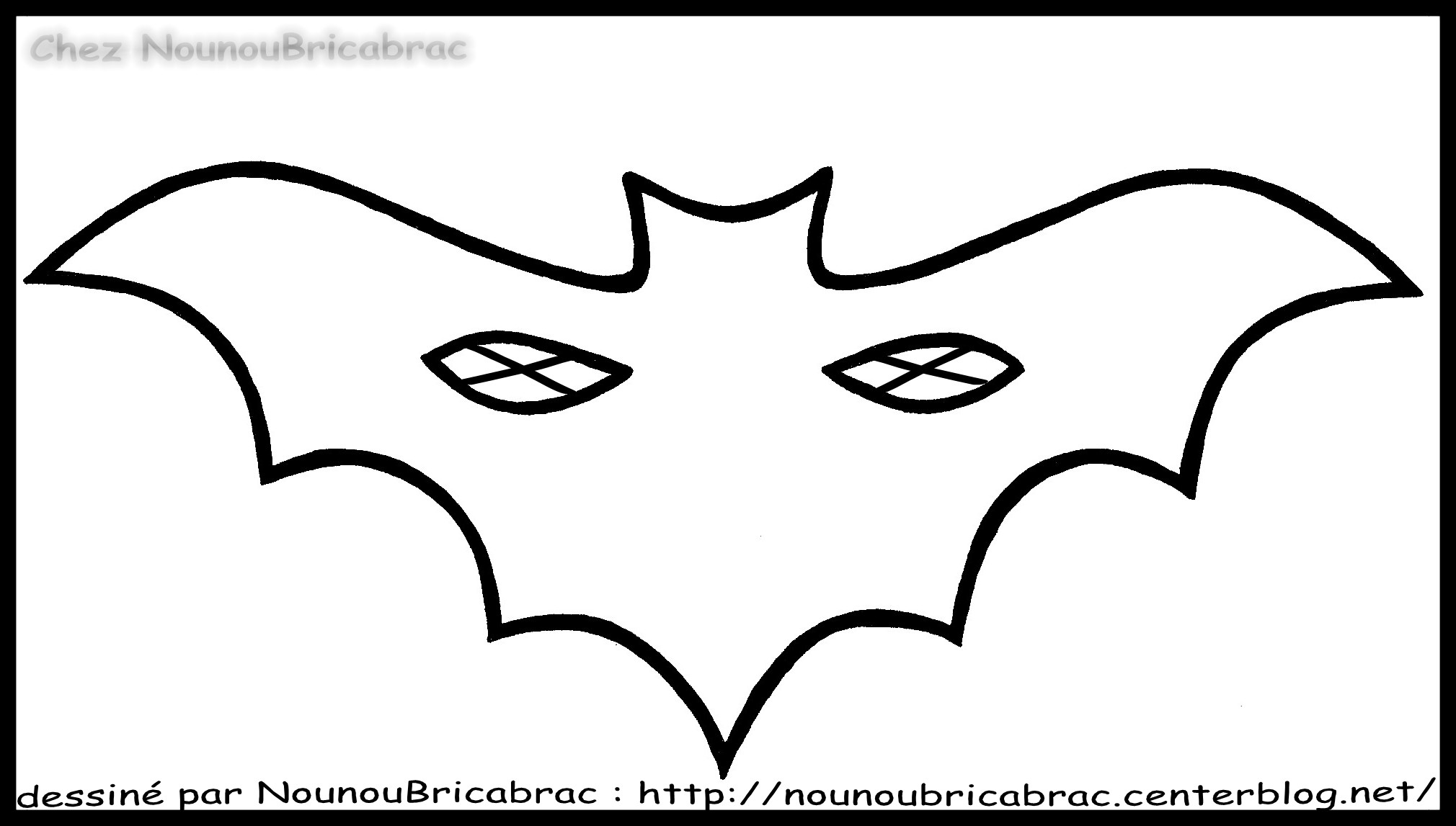 Dibujo para colorear: Muerciélago (Animales) #2051 - Dibujos para Colorear e Imprimir Gratis