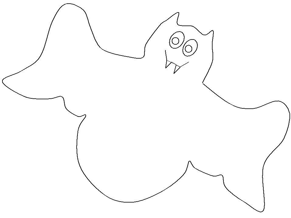 Dibujo para colorear: Muerciélago (Animales) #2149 - Dibujos para Colorear e Imprimir Gratis