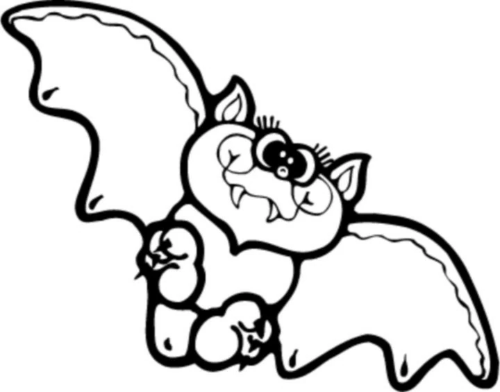Dibujo gratuito Murciélago #2016 de la coleccion Animales para imprimir