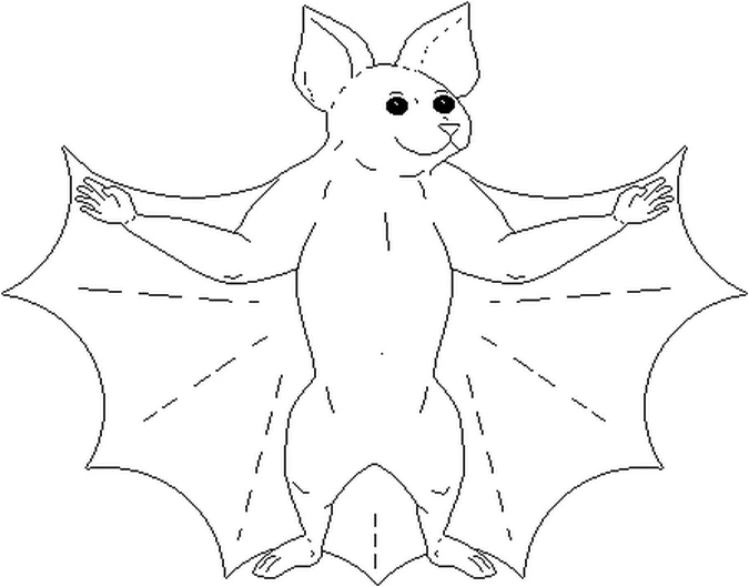 Dibujo gratuito Murciélago #2026 de la coleccion Animales para imprimir
